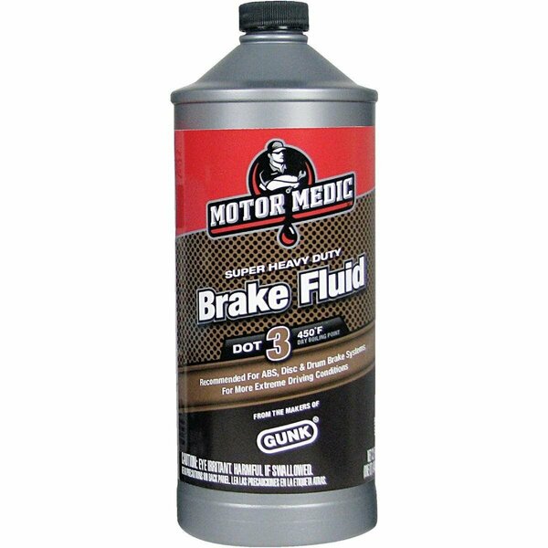 Motor Medic MotorMedic 32 Oz. Super Heavy-Duty DOT 3 Brake Fluid M4332